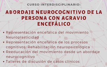 CURSO Set2019: Abordaje Neurocognitivo de la Persona con Agravio Encefálico